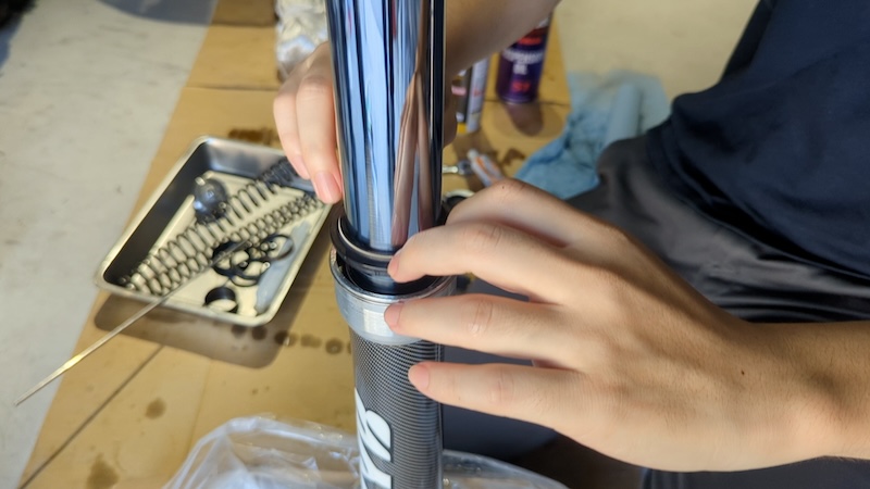 WR250R/Xのフロントフォークオーバーホール解説 | WR250Xの説明書